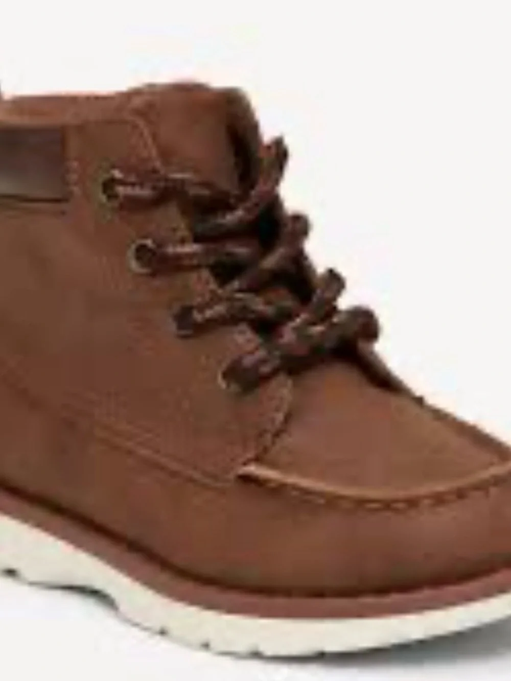 Old Navy Toddler Boy Faux Suede Side-Zip Lace up Boots size 9
